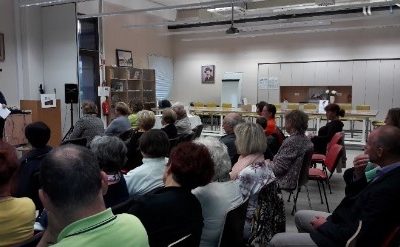 Odprtje razstave dejavnosti društva DVIG v Cankarjevi knjižnici na Vrhniki