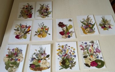 Ustvarjalnice iz suhega cvetja z Milko Erbežnik – 2025