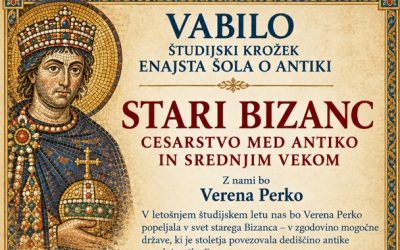 Vabilo na predavanje dr. Verene Perko: Stari Bizanc