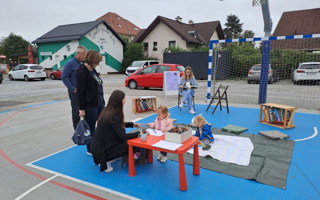 Knjižnica pod krošnjami september 2026 na Logu